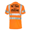 Load image into Gallery viewer, Crayons - Reflective Safety T-Shirt
