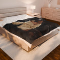 Load image into Gallery viewer, Classy Ana Velveteen Plush Blanket
