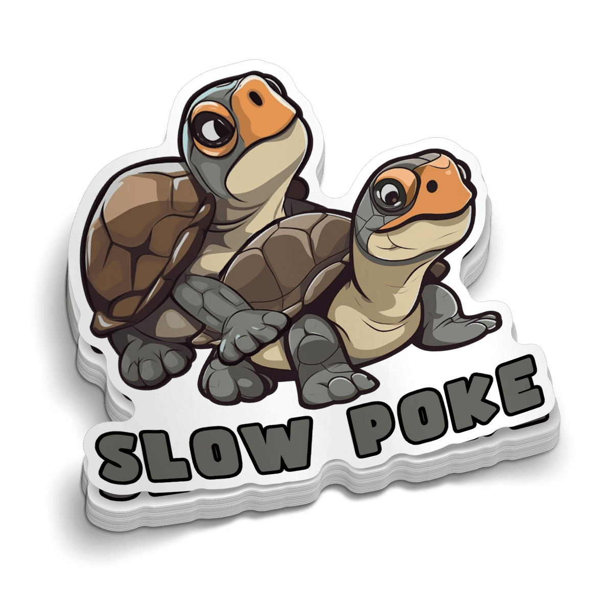 Slow Poke- Hard Hat Decal