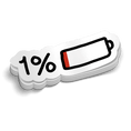 Load image into Gallery viewer, 1%  -  Hard Hat Decal
