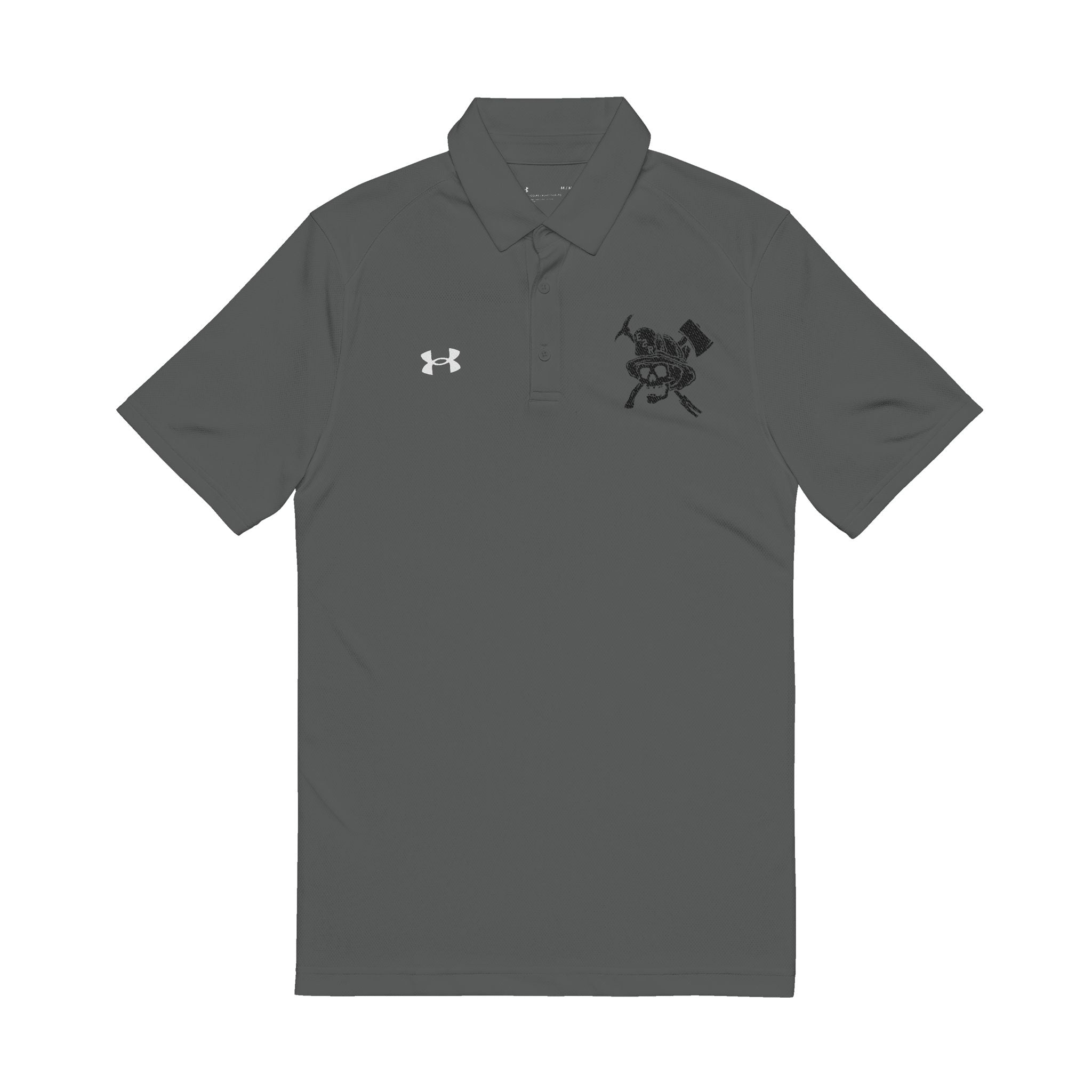 E2R Skull Under Armour® Men's Polo Shirt (Embroidery)