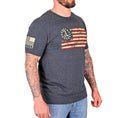 Load image into Gallery viewer, Men's 2A Betsy Ross Flag Patriotic T-Shirt

