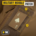 Load image into Gallery viewer, M-Tac patch Ace of Spades Laser Cut
