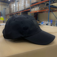 Load image into Gallery viewer, Murdered Out Black Ripstop Full Fabric American Flag Range Hat
