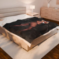 Load image into Gallery viewer, Megan Thee Velveteen Plush Blanket
