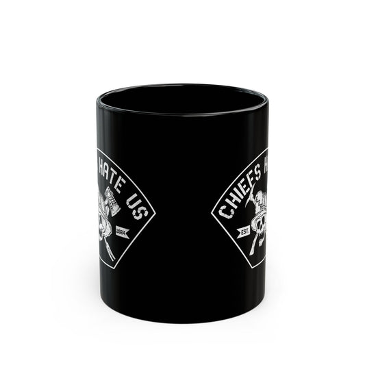 Chiefs Hate Us Black Mug (11oz, 15oz)