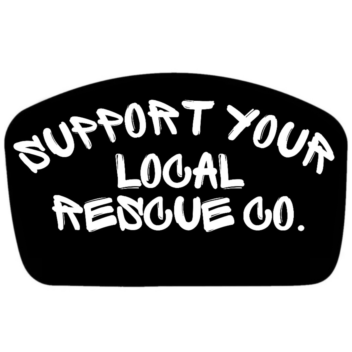 Support your local Rescue Co Sticker