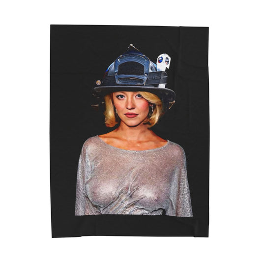 Sweeney Velveteen Plush Blanket
