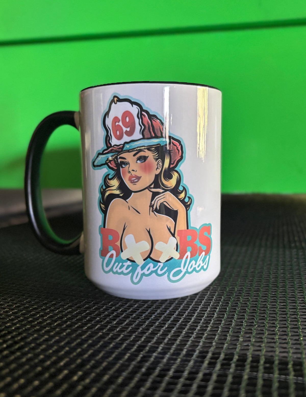 B**BS OUT MUG