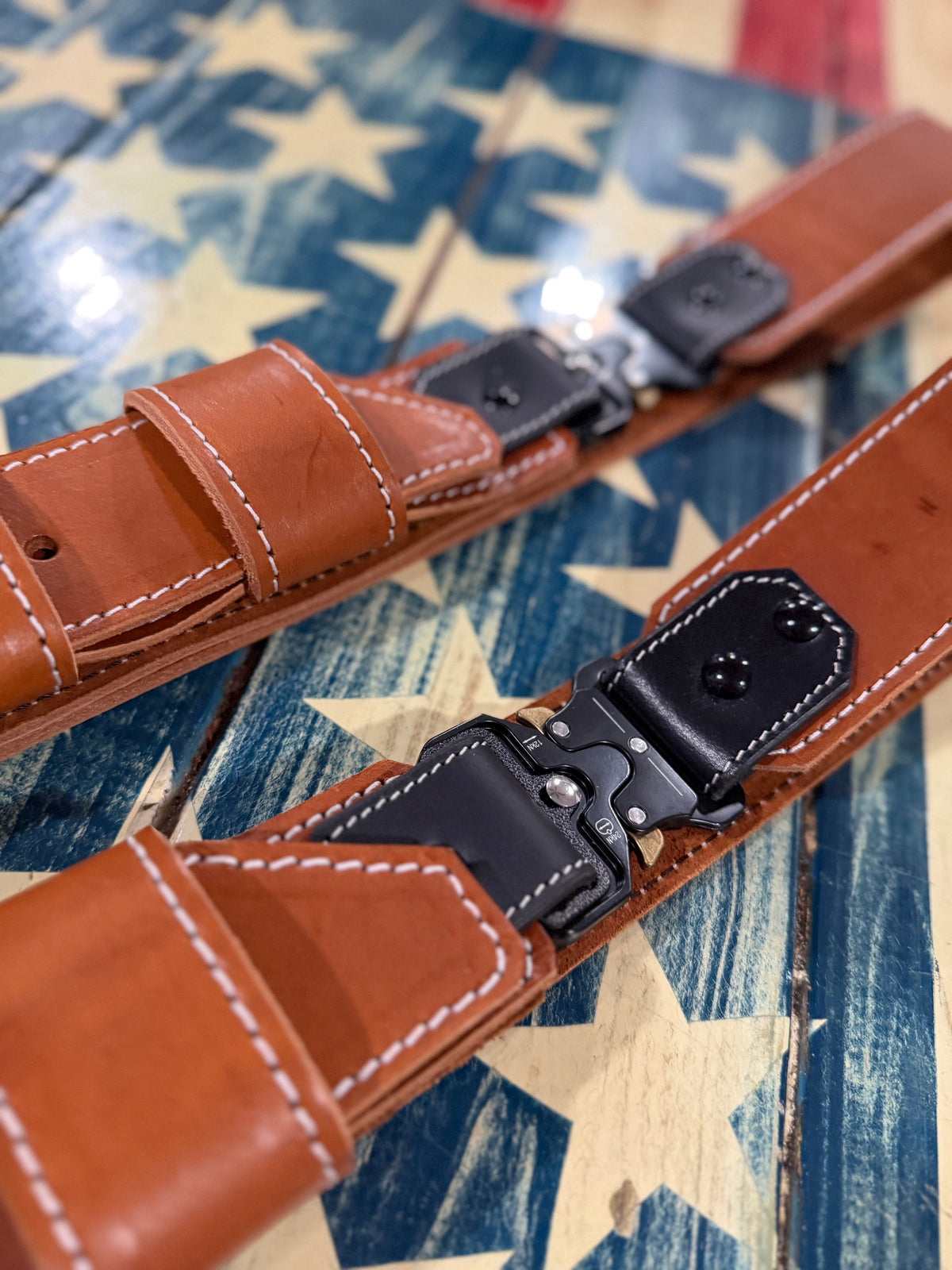 “THE IRONS” – Leather Truck - Extrication Belt