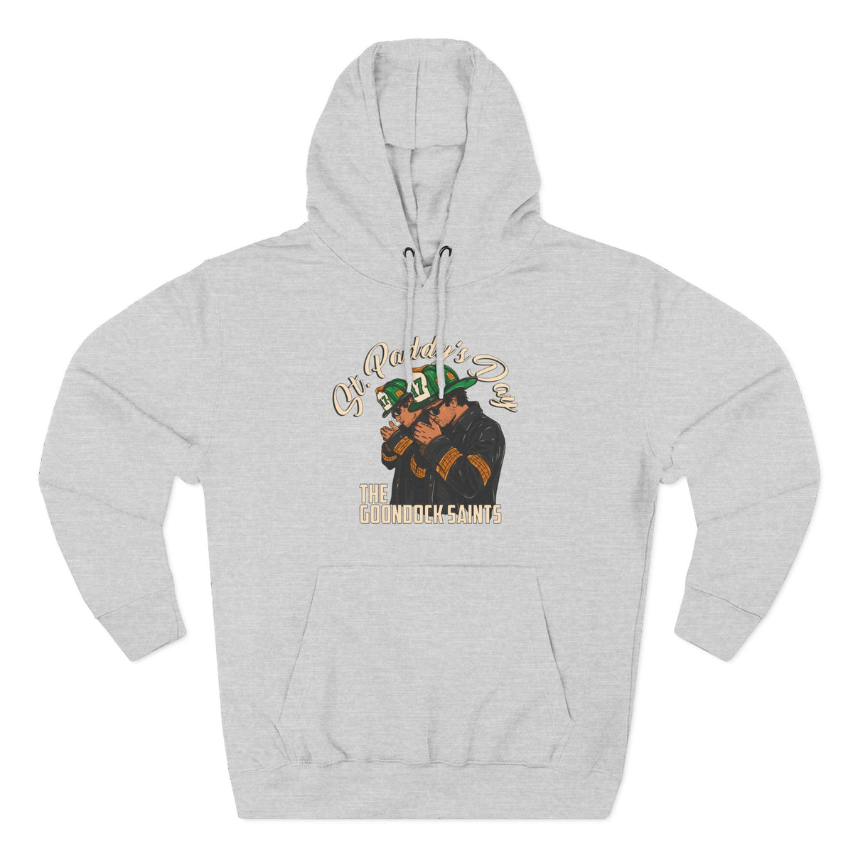Three-Panel Fleece Hoodie