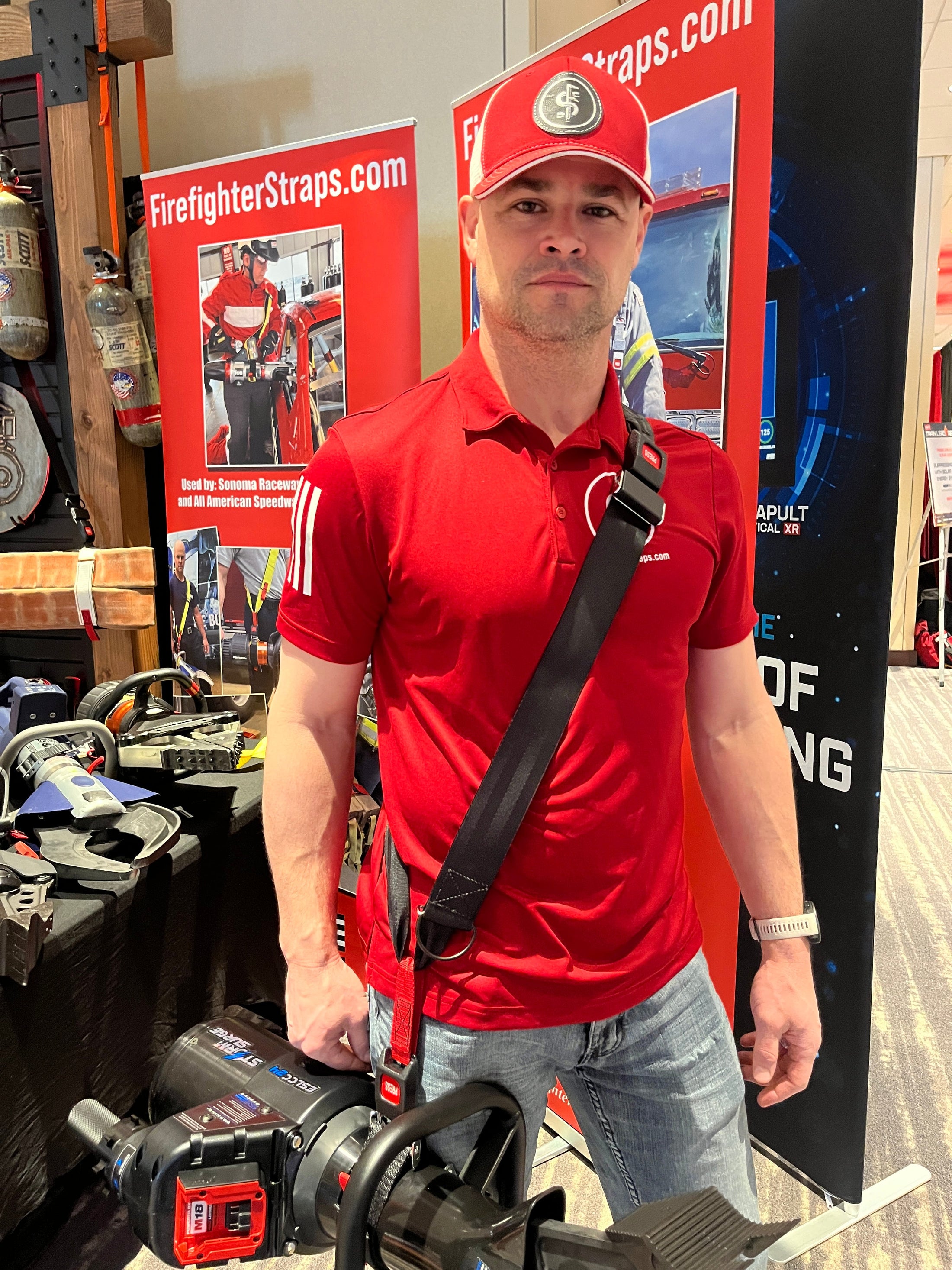 Extrication Tool Carrying Strap Short-Deluxe (FFETCSS-FFSWB)