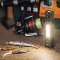 Load image into Gallery viewer, POWERTAC QUAD 2000 Lumen Flashlight | 4-in-1 Flat Design | USB-C Rechargeable | Green Laser + UV + Warm Side Light | Brightest Multi-Beam Tactical Light
