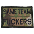 Load image into Gallery viewer, Same Team Fuckers - 2x3 Patch
