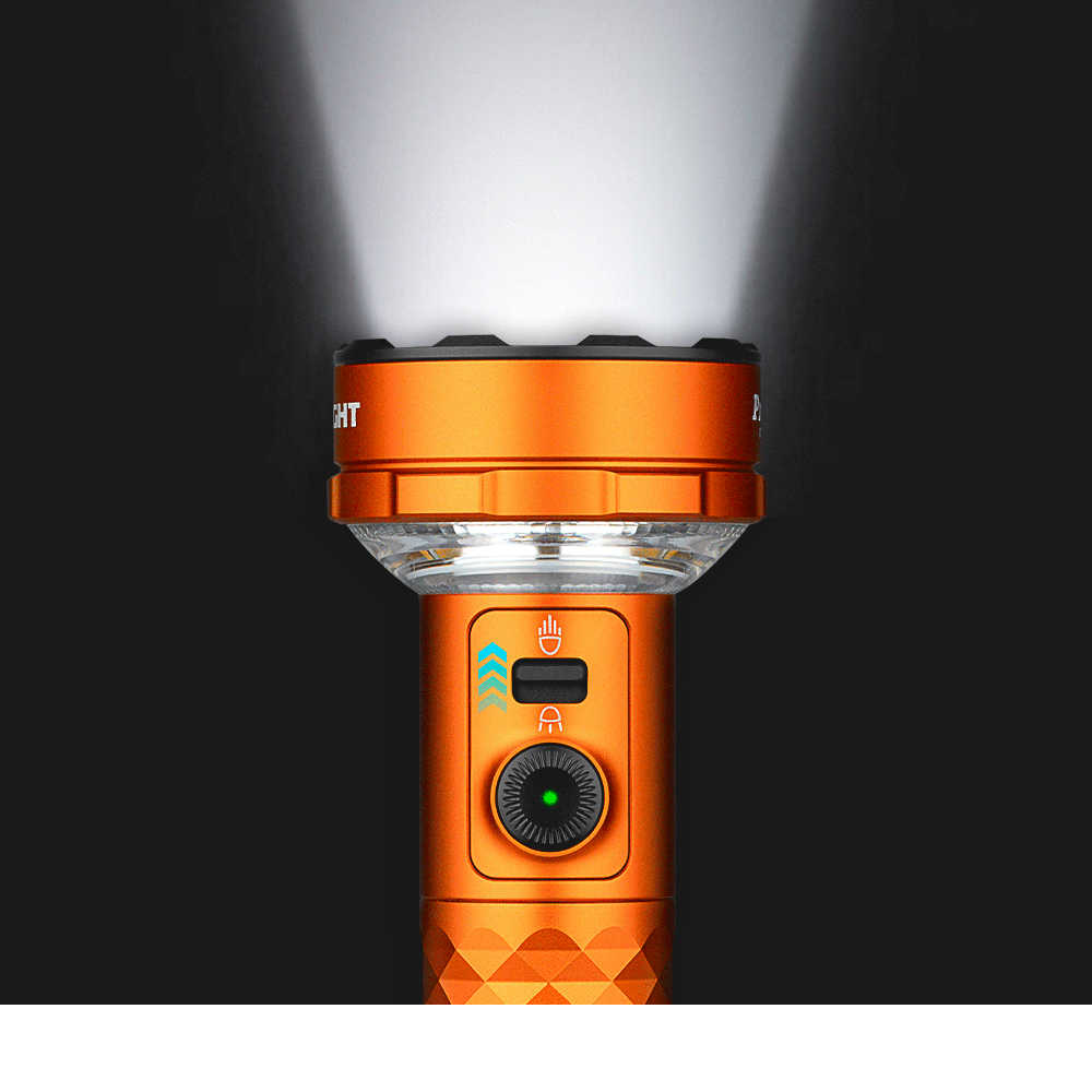 Olight Prowess 5000 Lumen Rechargeable Flashlight & 360° Lantern - Black