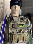 Load image into Gallery viewer, CHAPLAIN Patches (4” x 10”) and (2”x4”) Hook and Loop
