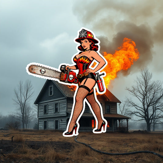 Halloween Saw Girl