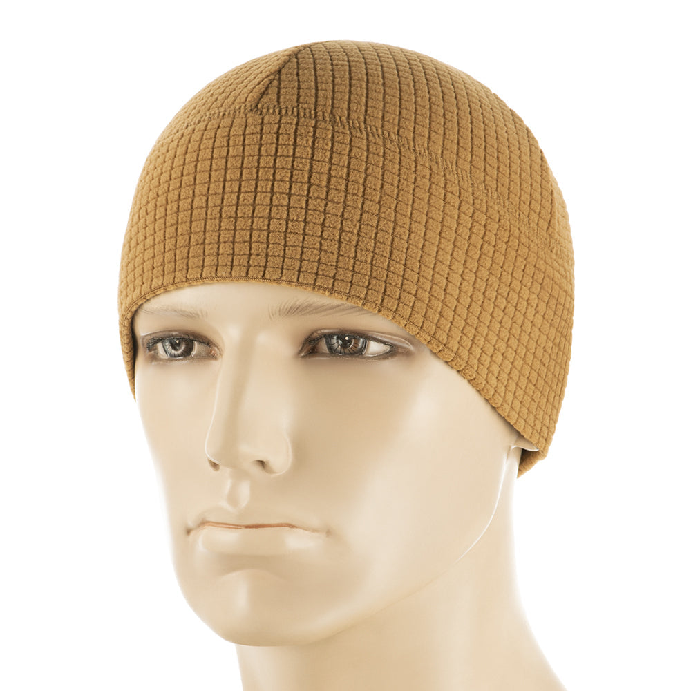 M-Tac Grid Fleece Beanie  Breathable Hat Lightweight Scull Cap