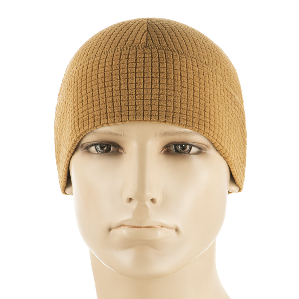M-Tac Grid Fleece Beanie  Breathable Hat Lightweight Scull Cap