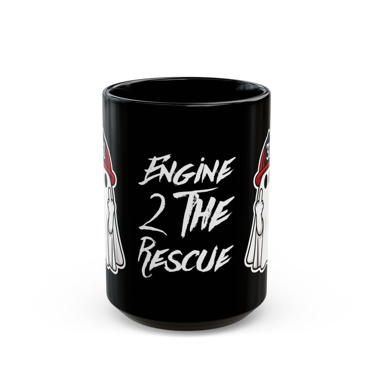 Your friendly ghost Black Mug (11oz, 15oz)