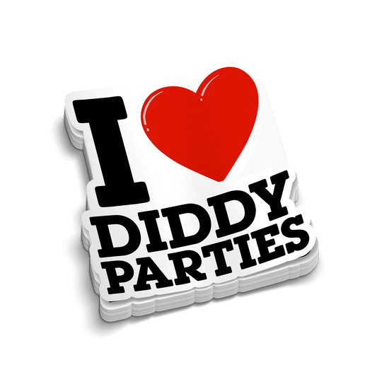 Diddy Party - Hard Hat Decal