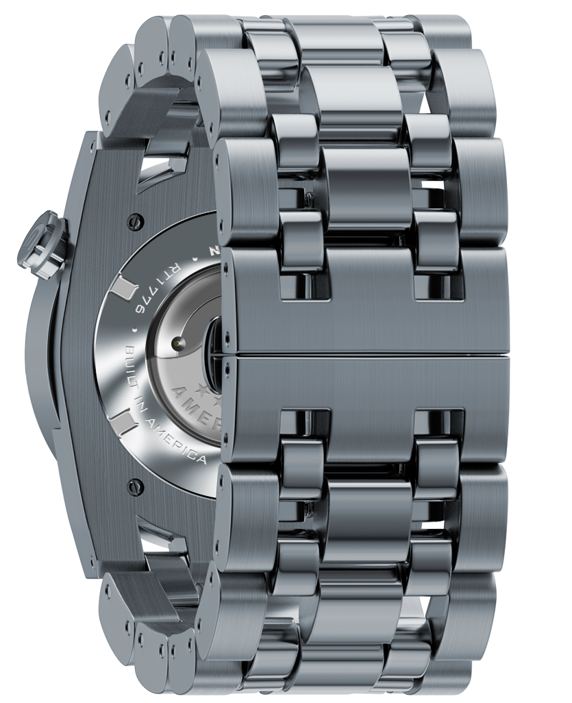 50mm Automatic - Washington Edition (Silver/Black) Watch
