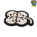 Load image into Gallery viewer, M-Tac Patch Clover with Skull 3D PVC
