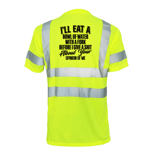 Opinion of me - Reflective Safety T-Shirt