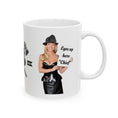 Load image into Gallery viewer, Eyes up here Chief Ceramic Mug, (11oz, 15oz)
