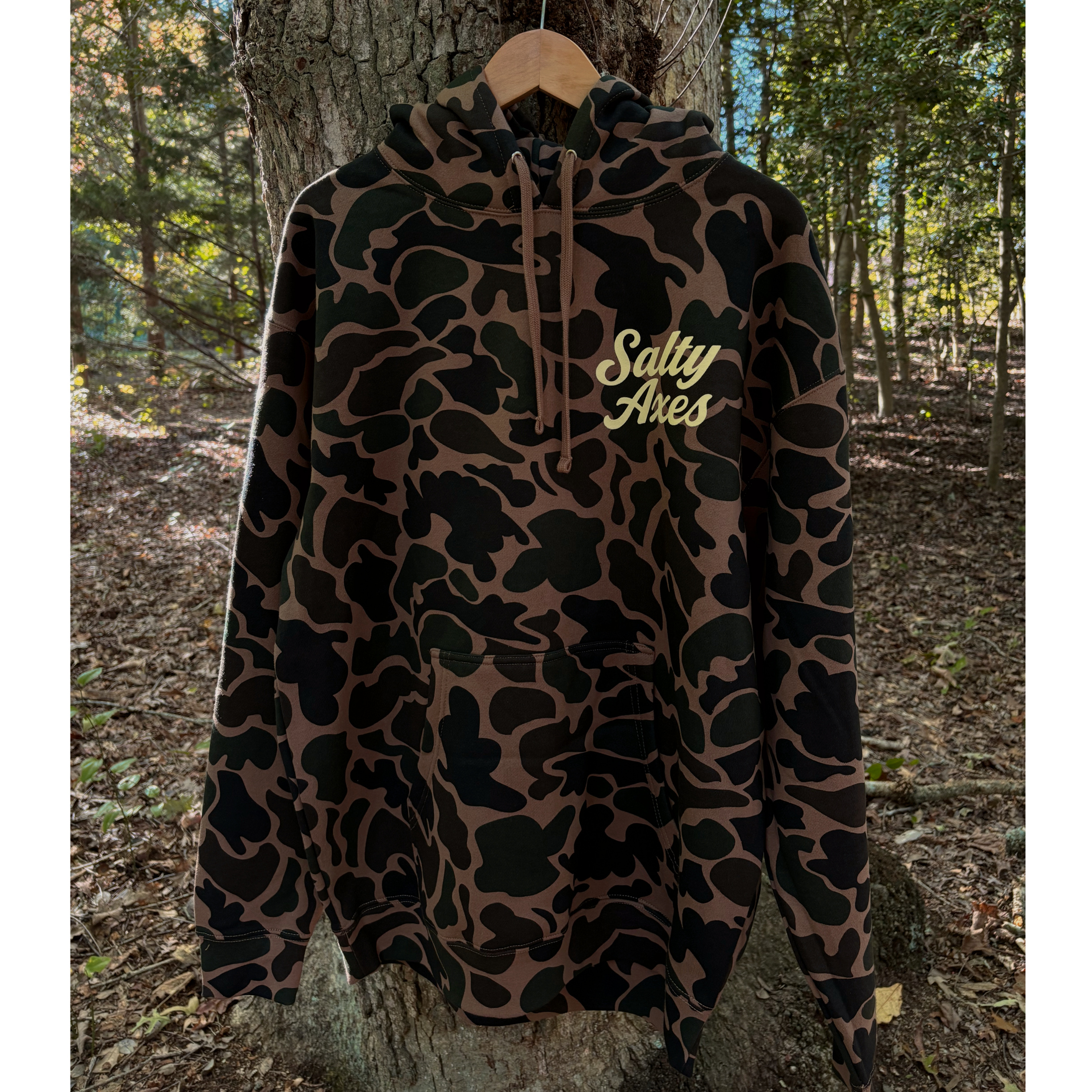 Truck Company Premium Camo Hoodie