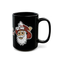 Load image into Gallery viewer, Santa Black Mug (11oz, 15oz)
