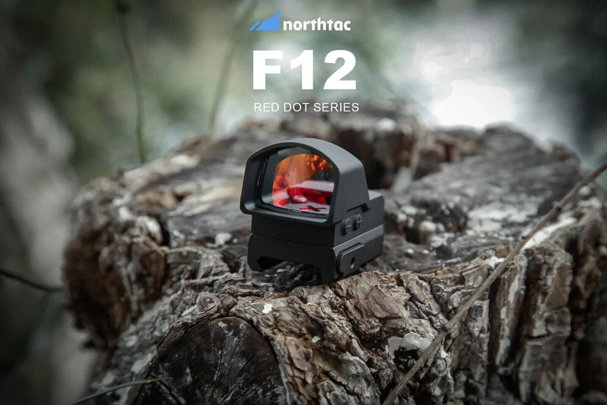 Ronnin F12, 2 MOA Micro Red Dot – RMR Footprint, Shake N’ Wake, IP67