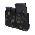Load image into Gallery viewer, IDOGEAR Tactical Triple Mag Pouch MOLLE, Fits 5.56 & 9mm Magazines, Multi-Color
