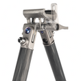 Load image into Gallery viewer, Linkogear Titanium Carbon Fiber Bipod 5.3oz Ultralight Adjustable 4.9"-12.8"
