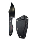 Load image into Gallery viewer, Sharp Blade YF06D Fixed Blade Hunting Knife 9Cr18MoV G10 8” Black/Stonewashed
