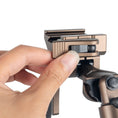 Load image into Gallery viewer, Linkogear HB-C05M Carbon Fiber Bipod Arca Swiss & Picatinny 7–10.1" - Brown
