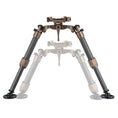 Load image into Gallery viewer, Linkogear HB-C05M Carbon Fiber Bipod Arca Swiss & Picatinny 7–10.1" - Brown
