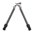 Load image into Gallery viewer, Linkogear Titanium Carbon Fiber Bipod 5.3oz Ultralight Adjustable 4.9"-12.8"
