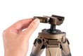 Load image into Gallery viewer, Linkogear HT-324C Carbon Fiber Tripod – Picatinny/Arca, 64" Max, 66lb Capacity - Brown
