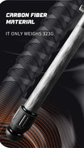 Load image into Gallery viewer, Linkogear HB-C02M Bipod – Brown, Carbon Fiber, Quick-Detach, 7-10” Adjust
