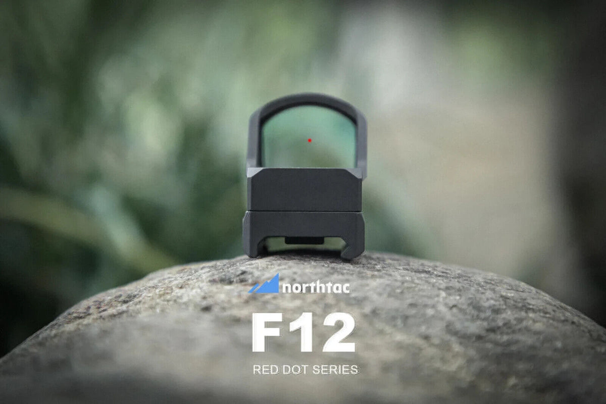 Ronnin F12, 2 MOA Micro Red Dot – RMR Footprint, Shake N’ Wake, IP67