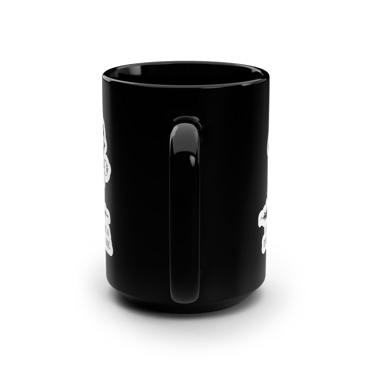 Froggy Black Mug, 15oz