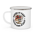 Load image into Gallery viewer, Deuce and a Half Enamel Camping Mug
