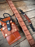 Load image into Gallery viewer, The Dust Gator | Genuine American Alligator Leather Radio Strap
