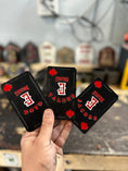 Load image into Gallery viewer, Custom - Leather Helmet Card
