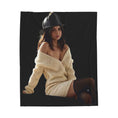 Load image into Gallery viewer, Classy Ana Velveteen Plush Blanket
