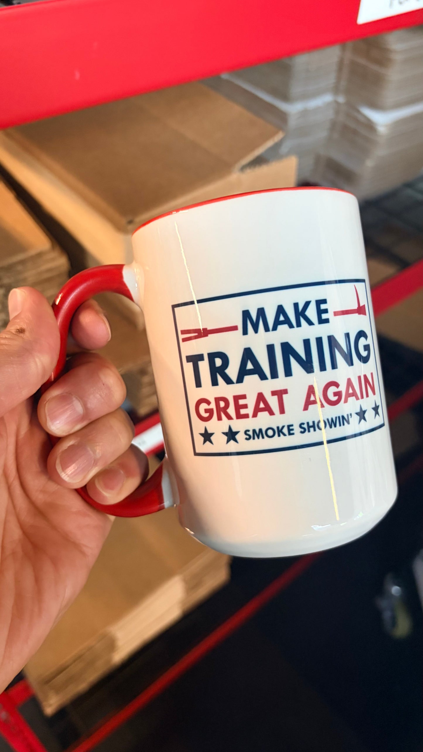 MAKE TRAINING GREAT MUG