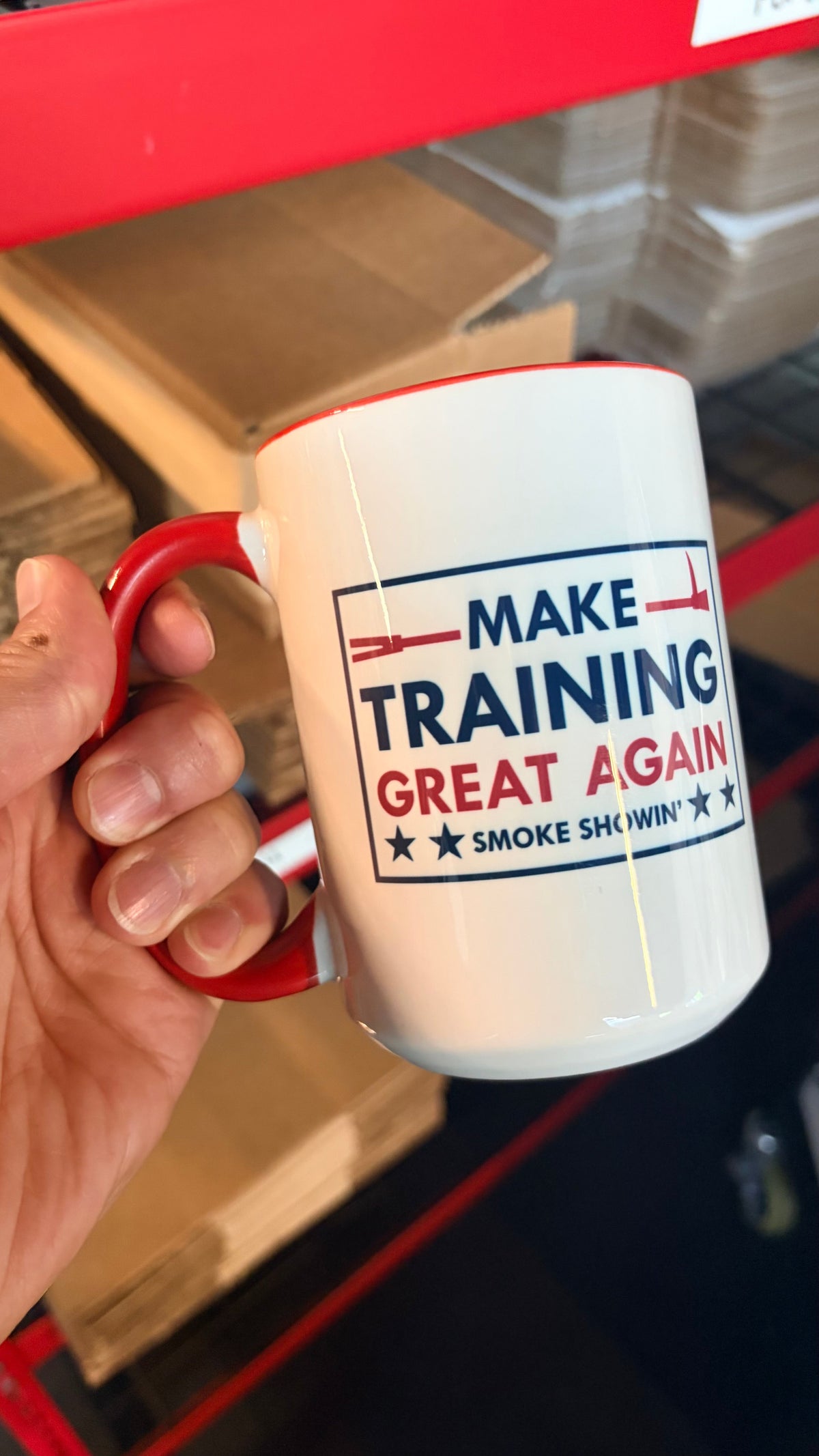 MAKE TRAINING GREAT MUG