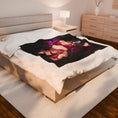 Load image into Gallery viewer, Sweeney Pinky Velveteen Plush Blanket
