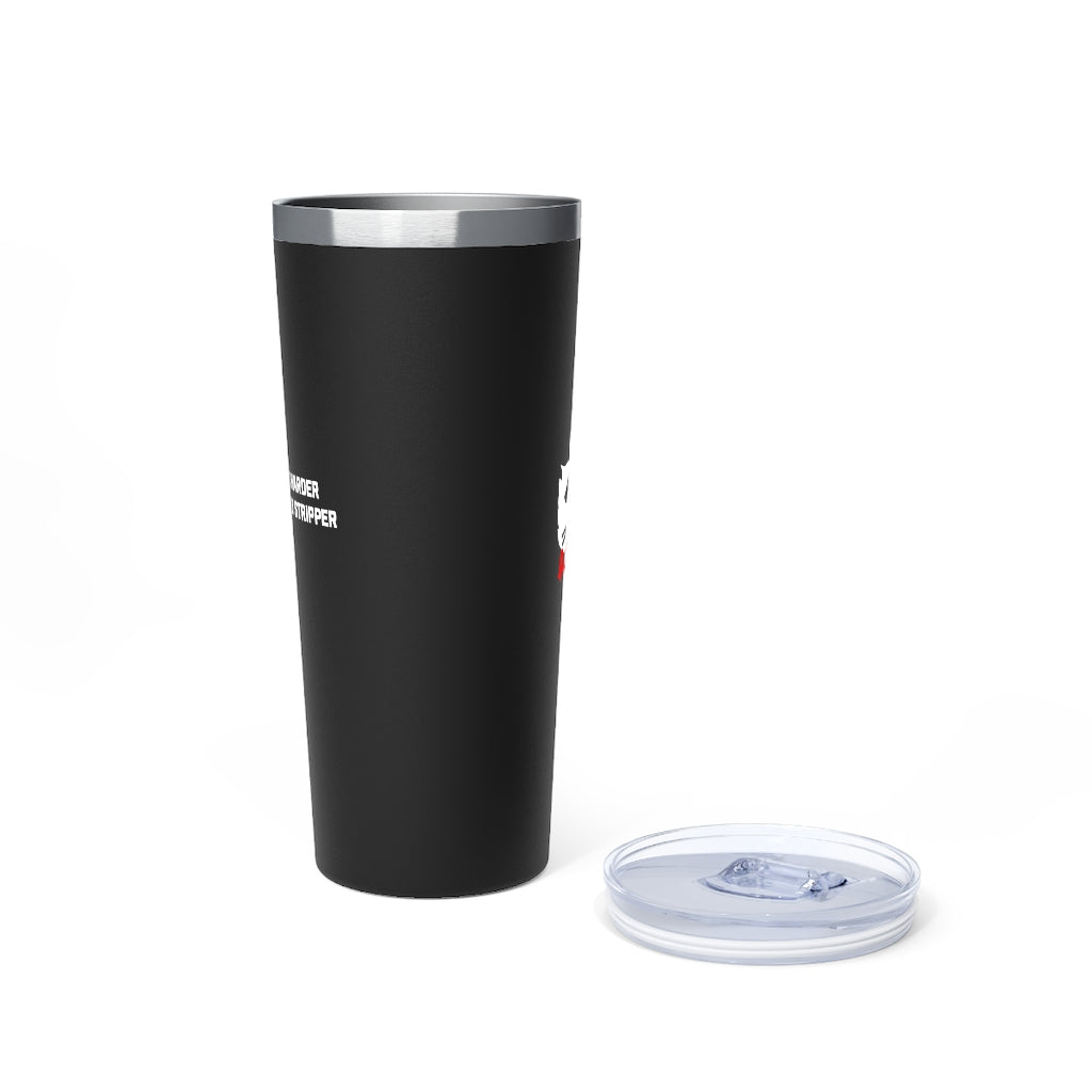 Alpha | Work Hard Copper Vacuum Insulated Tumbler, 22oz